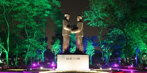 Hệ thống chiếu sáng công viên Thống Nhất