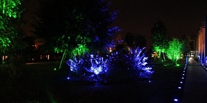 Chiếu sáng nghệ thuật tại Becamex Bình Dương