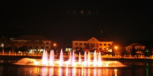 Phun nước nghệ thuật Trung Tâm Hành Chính Lâm Hà - Lâm Đồng