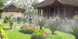 Tưới tự động tại khu di tích Kim Liên - Nam Đàn - Nghệ An