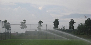 Hệ thống tưới tự động tại Sân Bóng Đá Mỹ Phước - Bình Dương