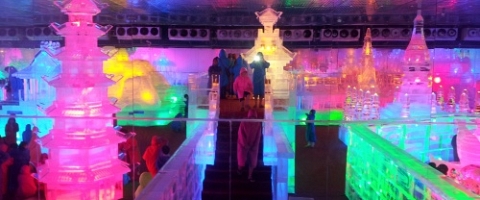 Chiếu sáng nghệ thuật Băng Đăng công viên Đầm Sen