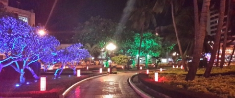 Chiếu sáng công viên bãi trước Vũng Tàu