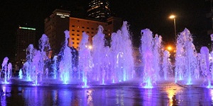 Hệ thống nhạc nước phố đi bộ Nguyễn Huệ