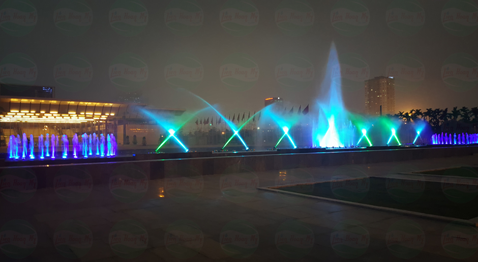 Hệ thống nhạc nước Trung Tâm Hội Nghị Quốc Gia