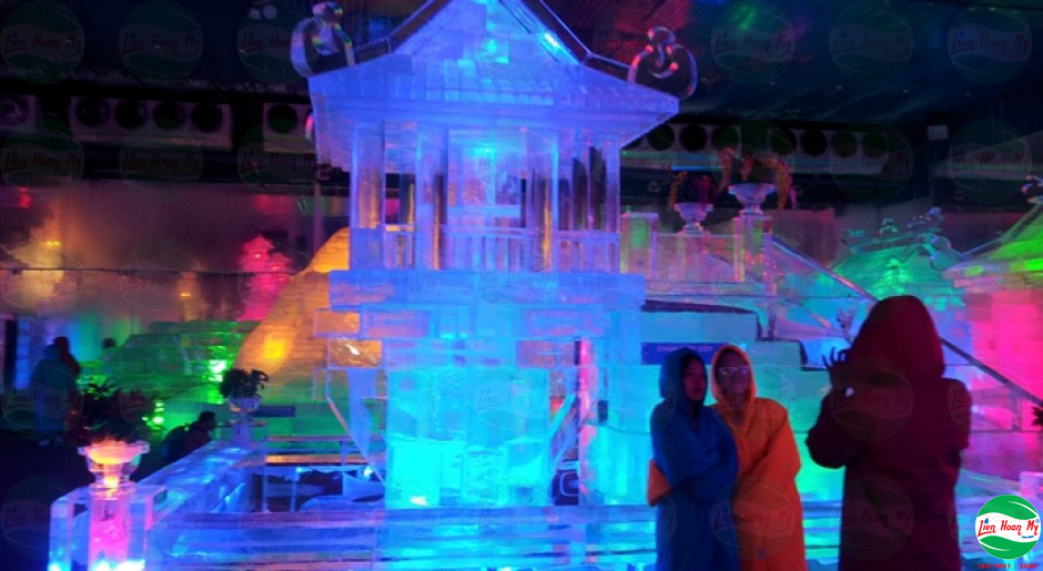 Chiếu sáng nghệ thuật Băng Đăng công viên Đầm Sen