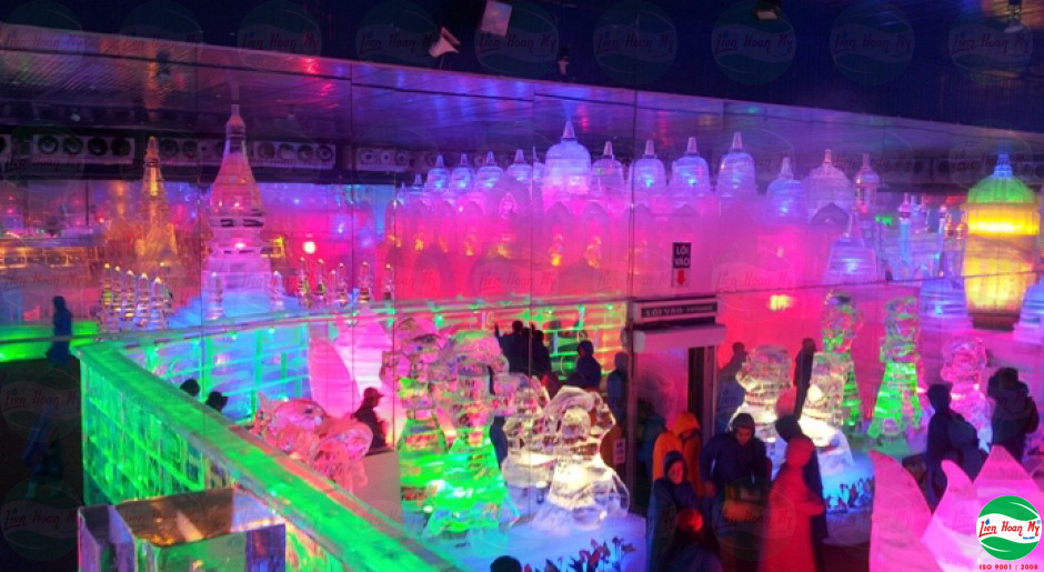 Chiếu sáng nghệ thuật Băng Đăng công viên Đầm Sen