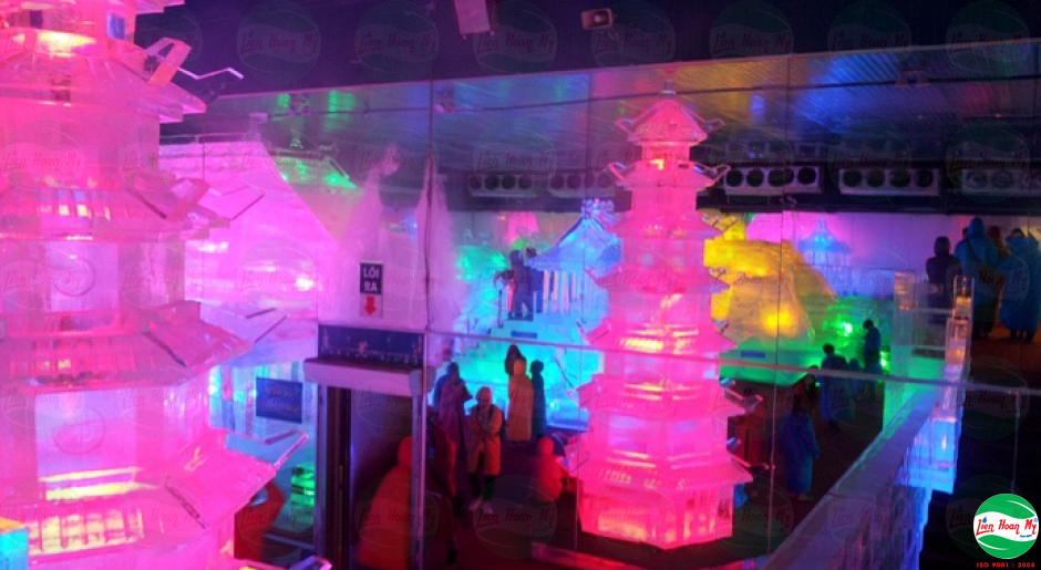 Chiếu sáng nghệ thuật Băng Đăng công viên Đầm Sen