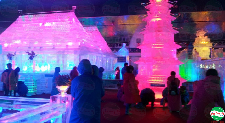 Chiếu sáng nghệ thuật Băng Đăng công viên Đầm Sen