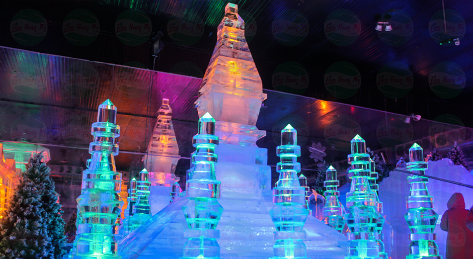 Chiếu sáng nghệ thuật Băng Đăng công viên Đầm Sen