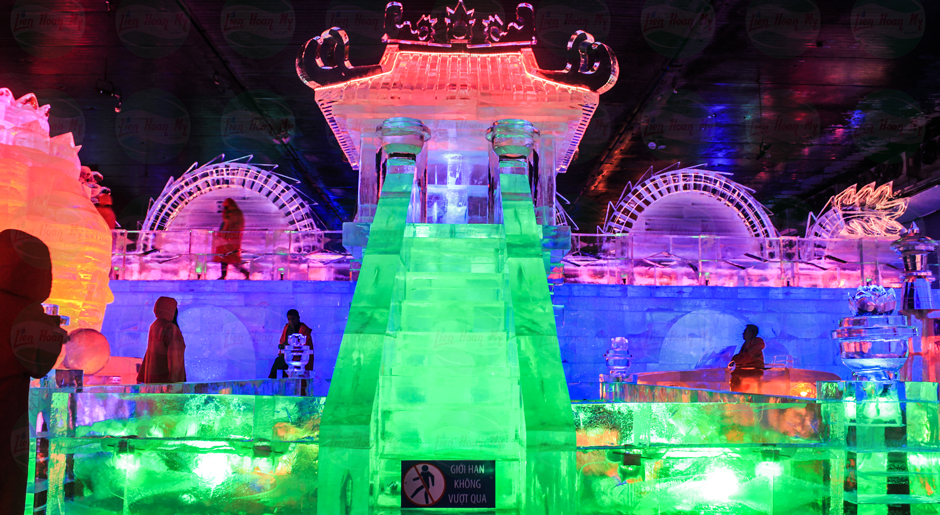 Chiếu sáng nghệ thuật Băng Đăng công viên Đầm Sen