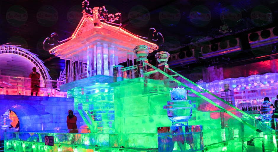 Chiếu sáng nghệ thuật Băng Đăng công viên Đầm Sen