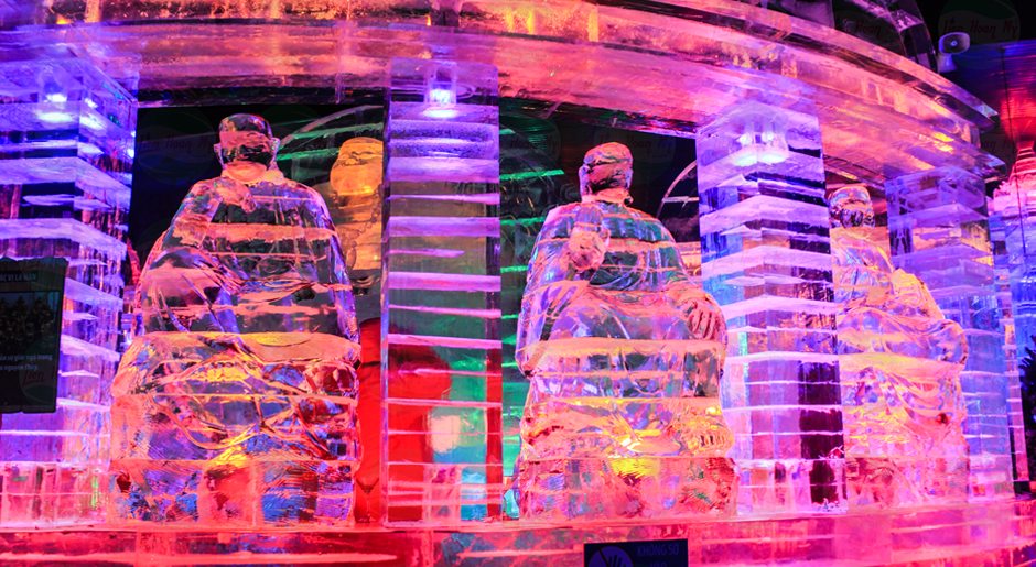 Chiếu sáng nghệ thuật Băng Đăng công viên Đầm Sen