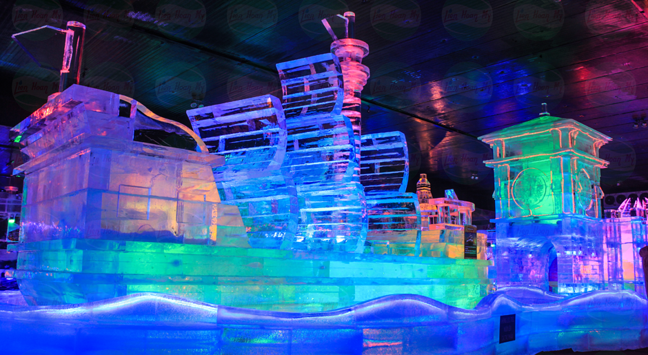 Chiếu sáng nghệ thuật Băng Đăng công viên Đầm Sen