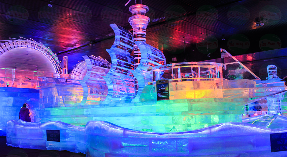 Chiếu sáng nghệ thuật Băng Đăng công viên Đầm Sen