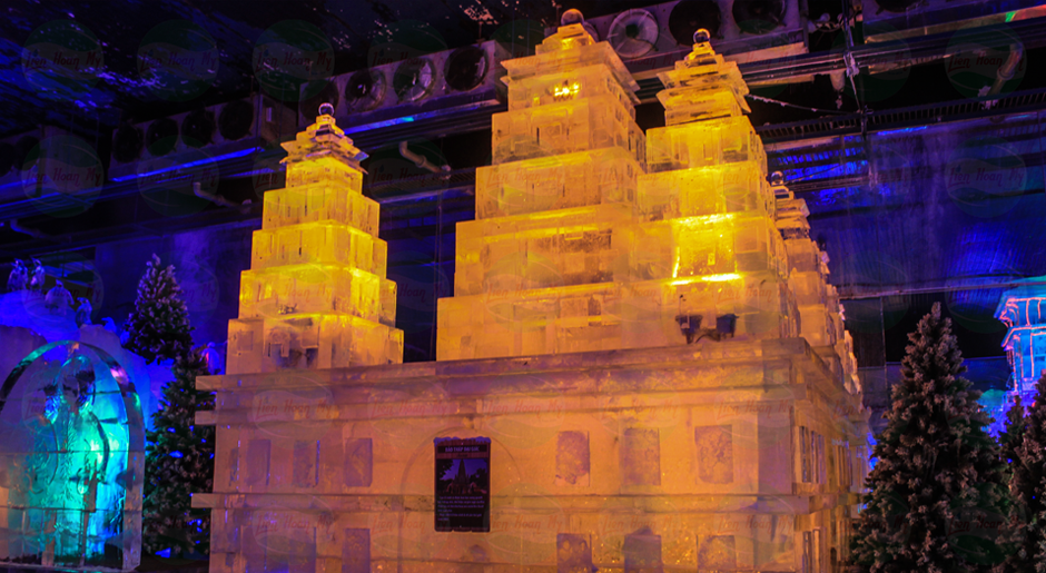 Chiếu sáng nghệ thuật Băng Đăng công viên Đầm Sen