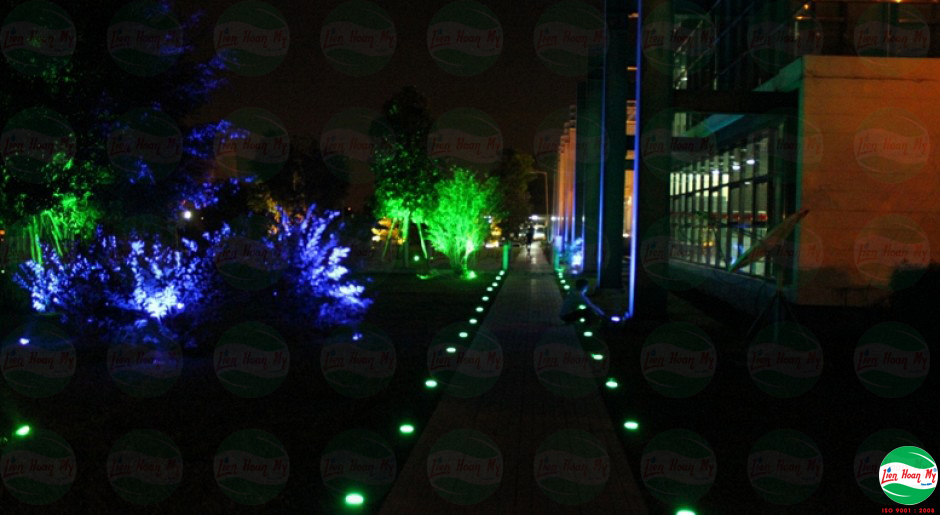 Chiếu sáng nghệ thuật tại Becamex Bình Dương