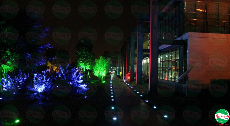 Chiếu sáng nghệ thuật tại Becamex Bình Dương