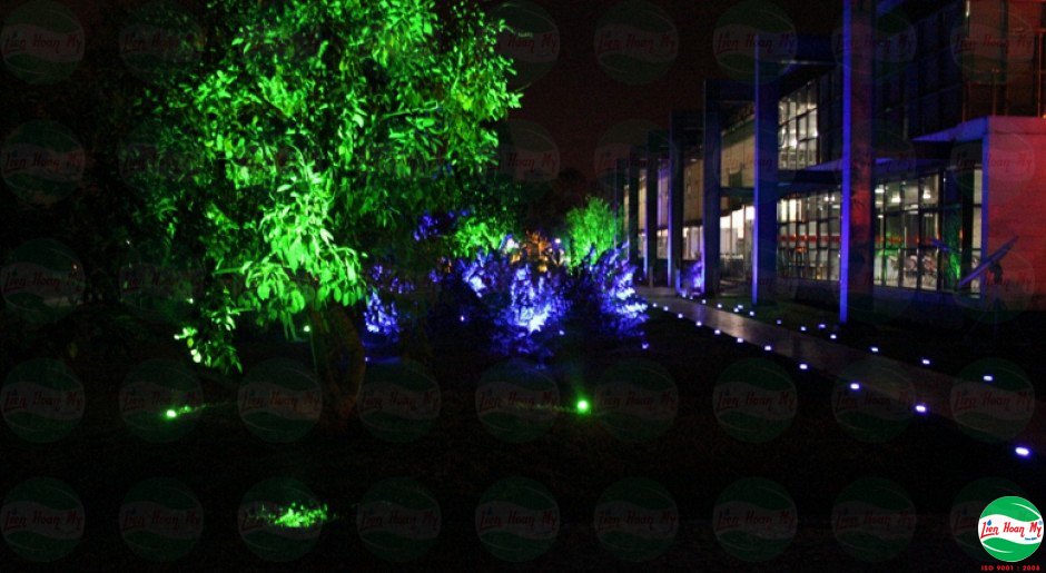 Chiếu sáng nghệ thuật tại Becamex Bình Dương