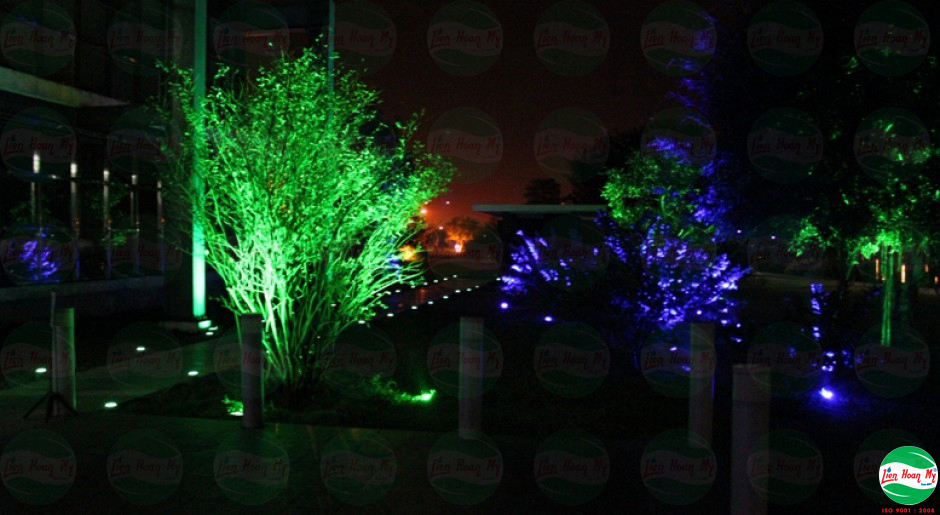 Chiếu sáng nghệ thuật tại Becamex Bình Dương