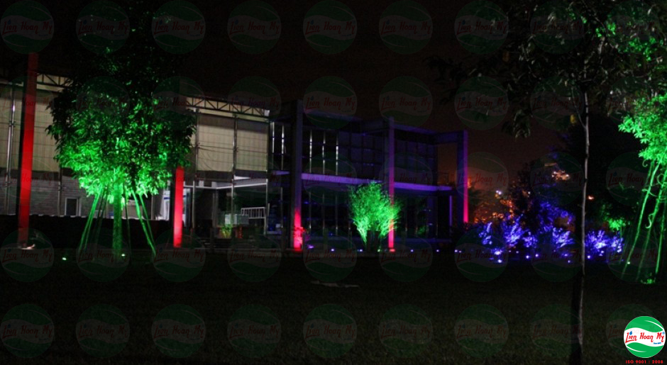 Chiếu sáng nghệ thuật tại Becamex Bình Dương