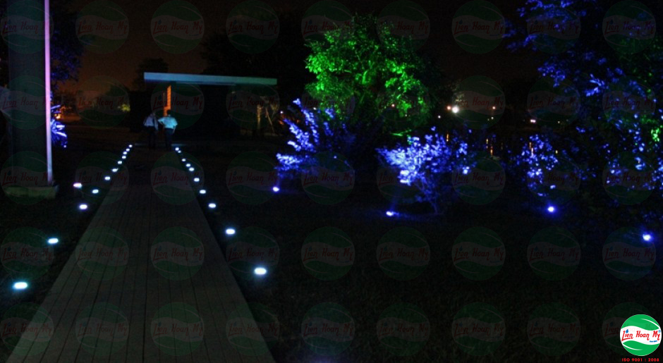 Chiếu sáng nghệ thuật tại Becamex Bình Dương