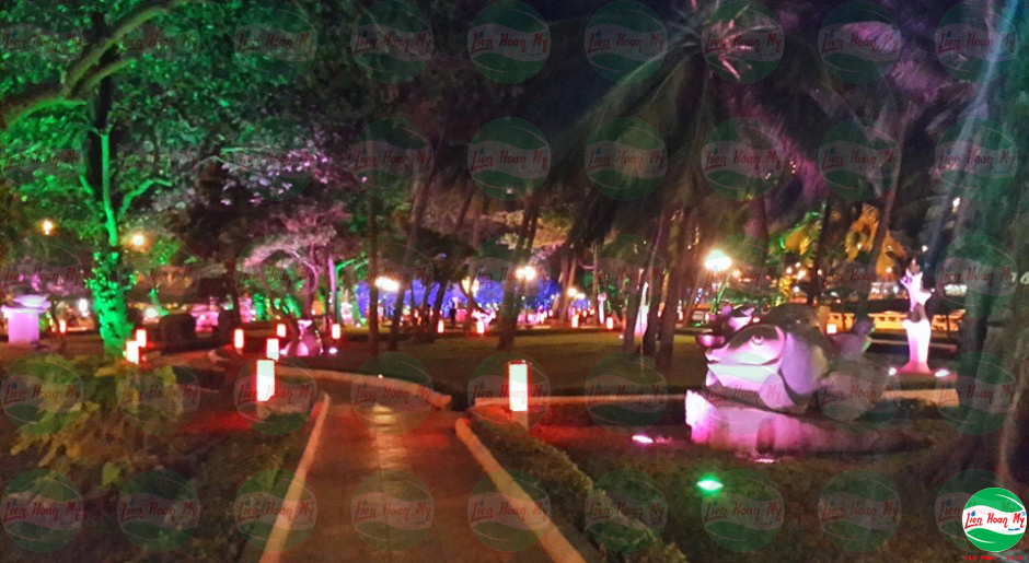 Chiếu sáng công viên bãi trước Vũng Tàu