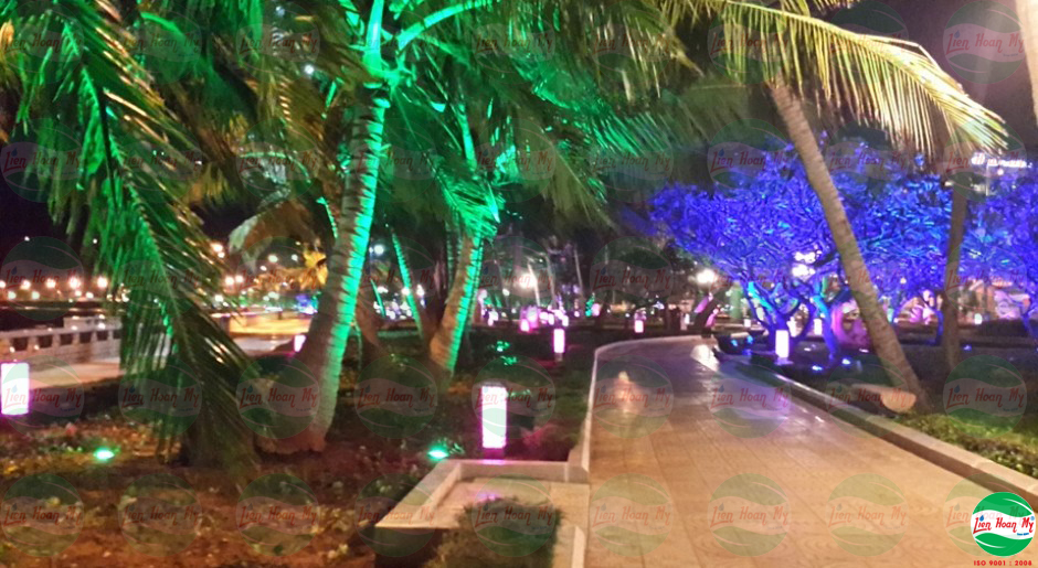 Chiếu sáng công viên bãi trước Vũng Tàu