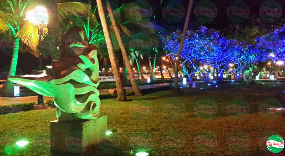 Chiếu sáng công viên bãi trước Vũng Tàu