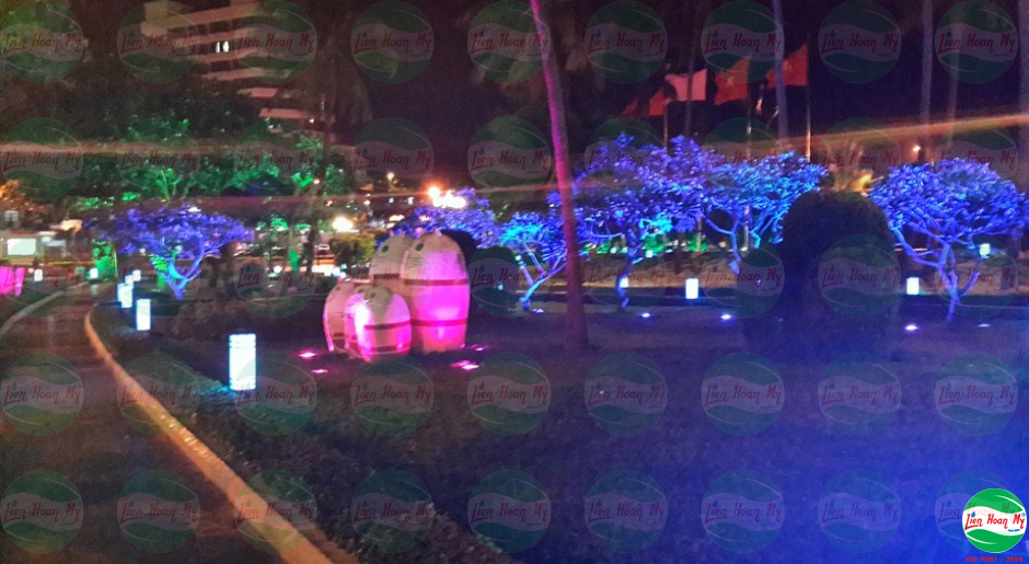 Chiếu sáng công viên bãi trước Vũng Tàu