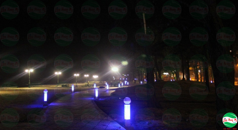 Chiếu sáng nghệ thuật công viên Đồi Dương Phan Thiết