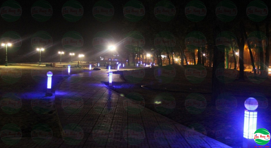 Chiếu sáng nghệ thuật công viên Đồi Dương Phan Thiết