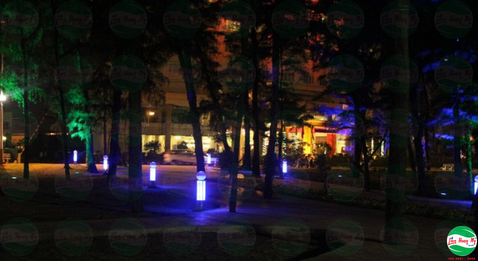 Chiếu sáng nghệ thuật công viên Đồi Dương Phan Thiết