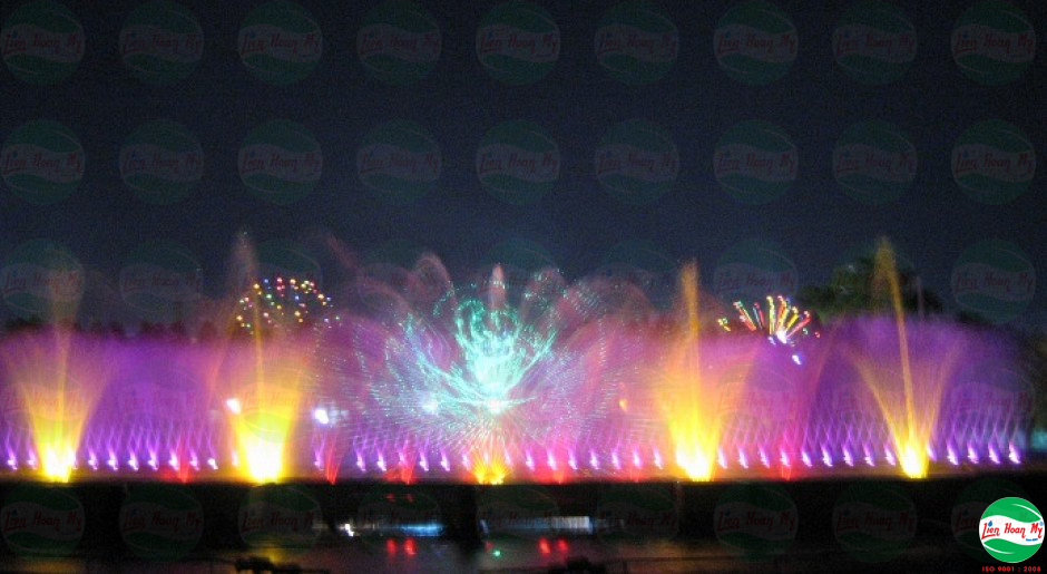 Công trình nhạc nước tại Công viên văn hoá Đầm Sen