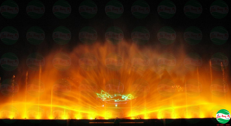 Công trình nhạc nước tại Công viên văn hoá Đầm Sen