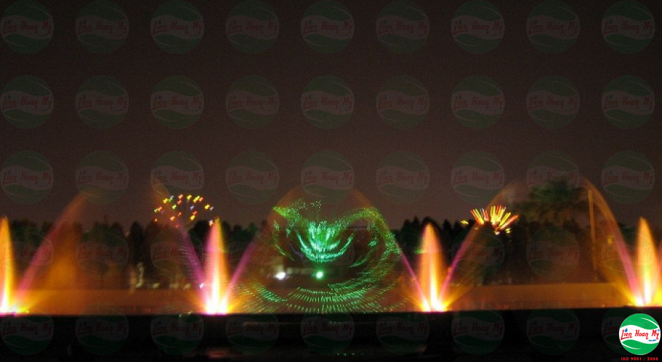 Công trình nhạc nước tại Công viên văn hoá Đầm Sen