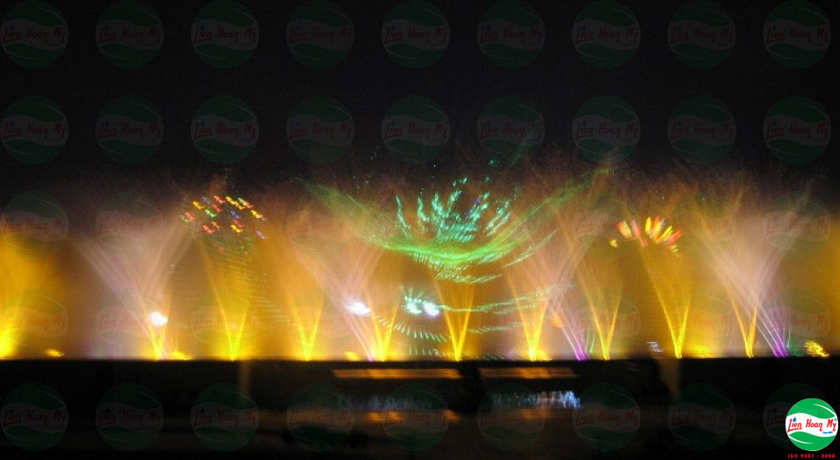 Công trình nhạc nước tại Công viên văn hoá Đầm Sen