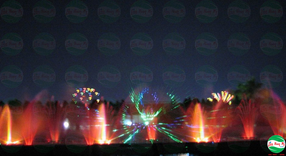 Công trình nhạc nước tại Công viên văn hoá Đầm Sen