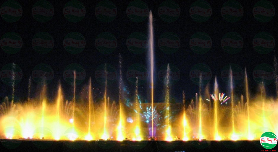 Công trình nhạc nước tại Công viên văn hoá Đầm Sen