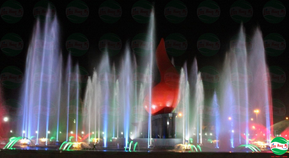 Phun nước nghệ thuật Công Viên Chim Việt - Vũng Tàu