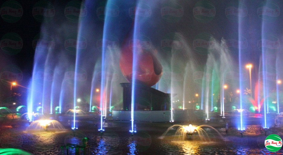 Phun nước nghệ thuật Công Viên Chim Việt - Vũng Tàu