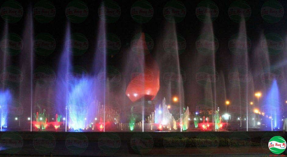 Phun nước nghệ thuật Công Viên Chim Việt - Vũng Tàu