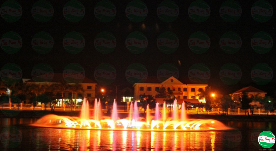 Phun nước nghệ thuật Trung Tâm Hành Chính Lâm Hà - Lâm Đồng