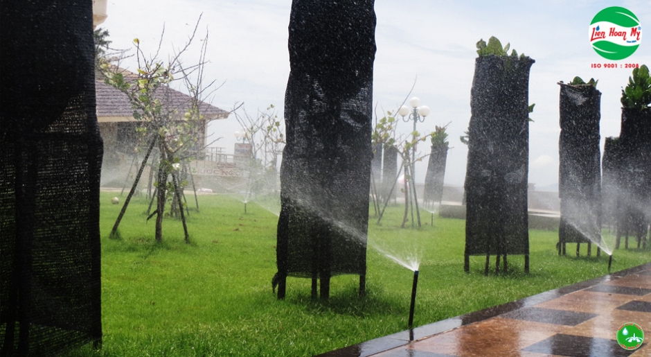 Hệ thống tưới tự động Bãi Sau Vũng Tàu