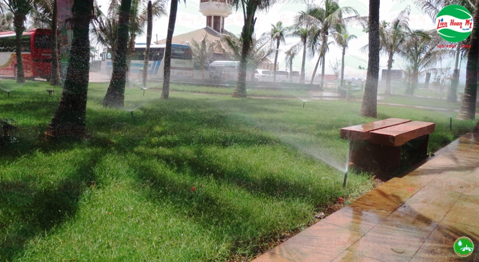Hệ thống tưới tự động Bãi Sau Vũng Tàu