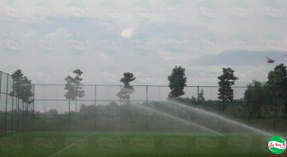 Hệ thống tưới tự động tại Sân Bóng Đá Mỹ Phước - Bình Dương