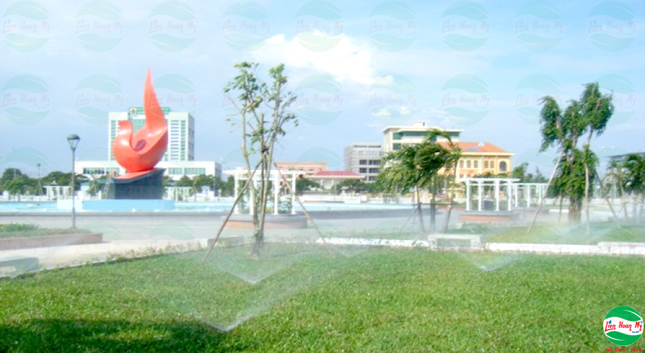 Tưới tự động công viên Chim Việt - Vũng Tàu