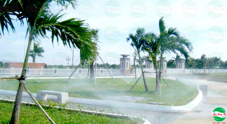 Tưới tự động công viên Chim Việt - Vũng Tàu